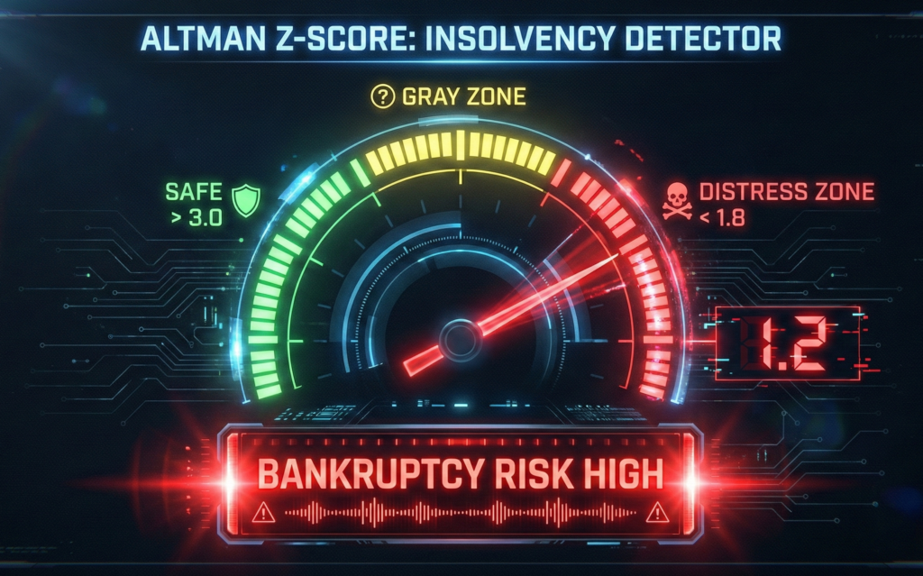 altman z score insolvency warning
